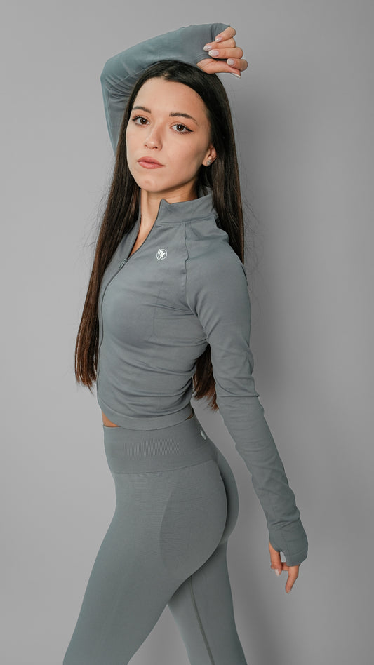 Sculpt Zip Long Sleeve